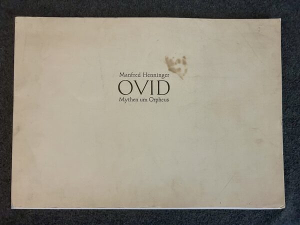 Ovidius - Metamorphoses (Átváltozások) Kerényi Károly dedikált Ovid: Metamorphosen, 1969 - Image 2
